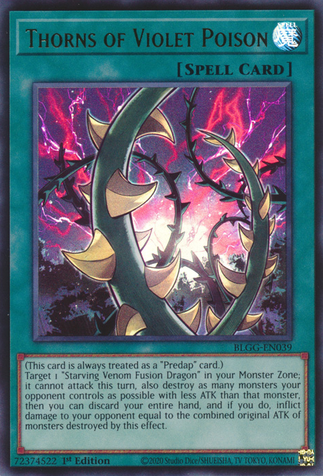 Thorns of Violet Poison (BLGG-EN039)