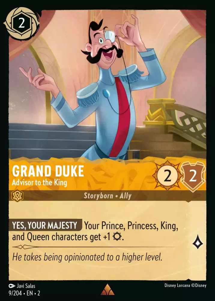 Grand Duke - Advisor to the King (Rise of the Floodborn 9/204) Rare - Near Mint