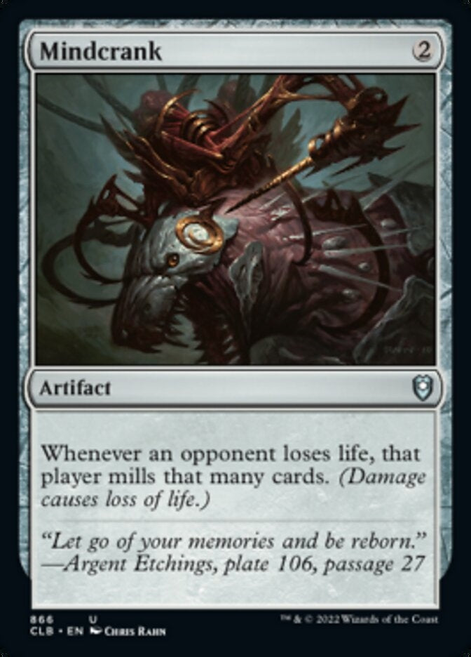 Mindcrank [#866 Commander Decks] (CLB-U)