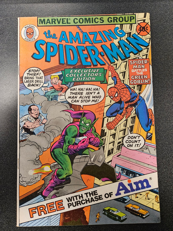 Amazing Spider-Man (1980 Series) #1 (5.0) AIM Toothpaste Promotion