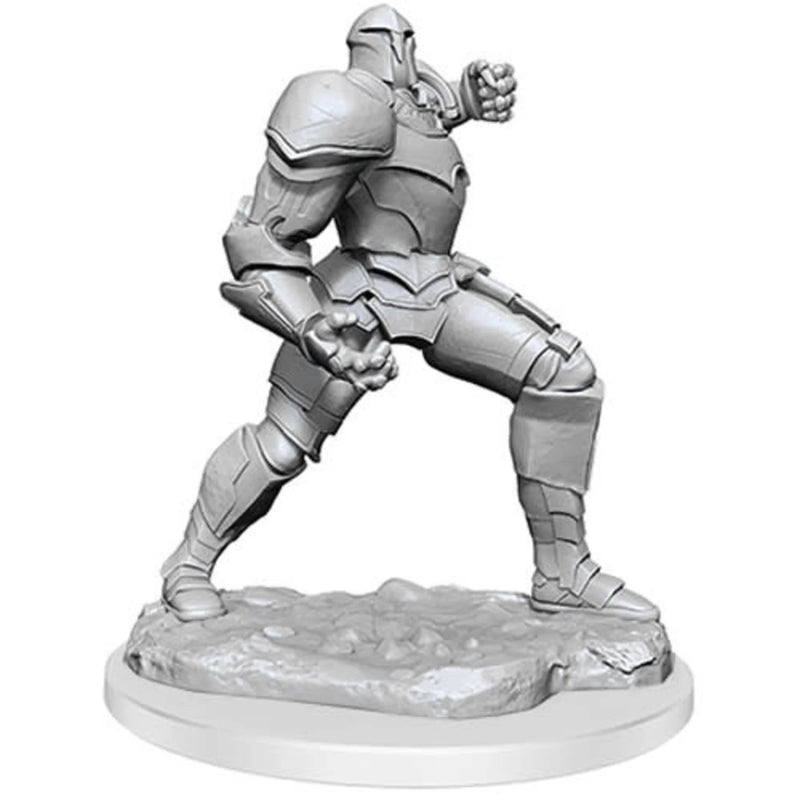 Critical Role: Unpainted Miniatures -  Platinum Golem W4