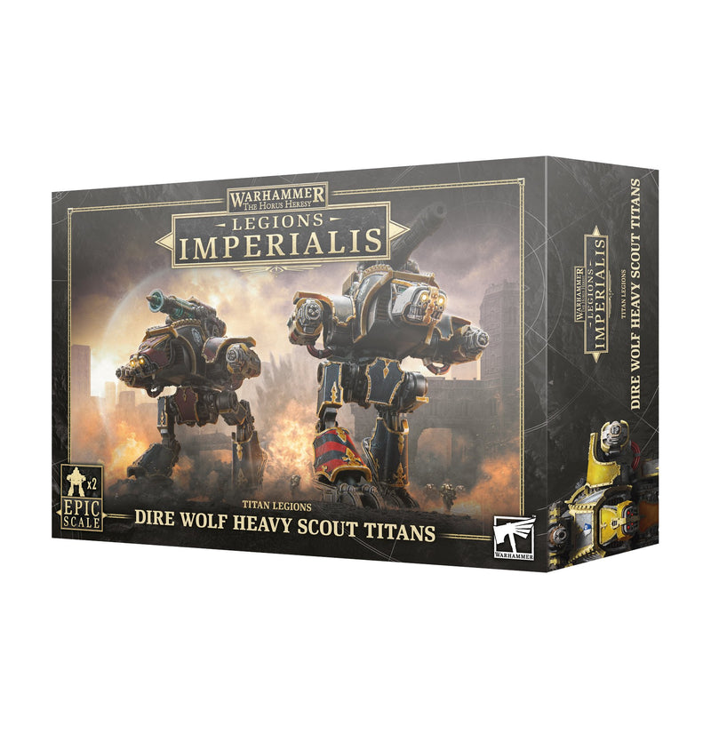 The Horus Heresy - Legions Imperialis: Titan Legions - Dire Wolf Heavy Scout Titans