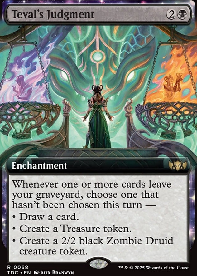 Teval's Judgment [ #0068 Extended Art ] (TDC-R)