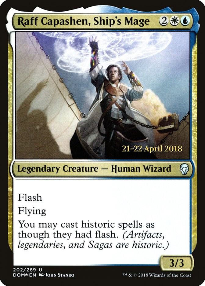 Raff Capashen, Ship's Mage (DOM-U-PRE)