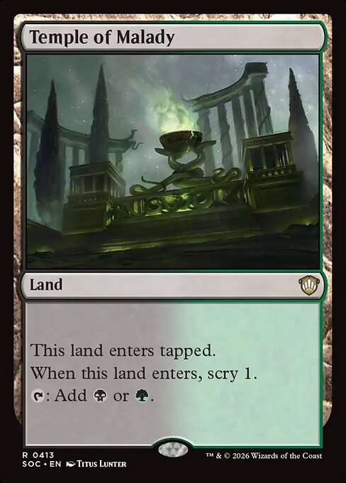 Temple of Malady [ #0413 ] (SOC-R)