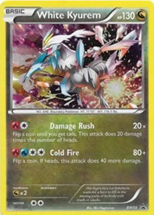 White Kyurem EX (BW59)