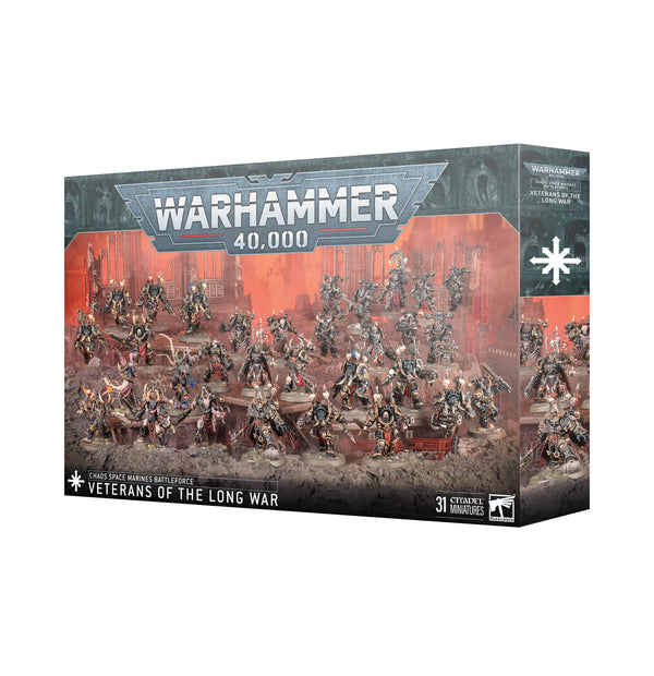 40k: Heretic Astartes: Chaos Space Marines - Battleforce: Veterans of the Long War (Release Date: 05.25.24)