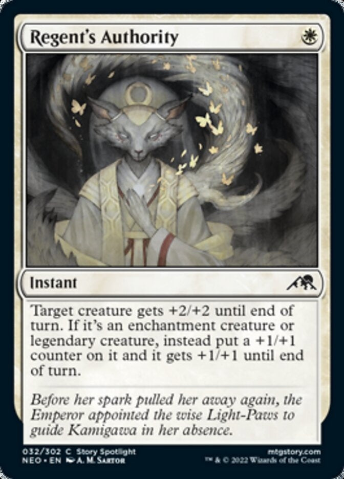 Regent's Authority [ #032/302 ] (NEO-C)