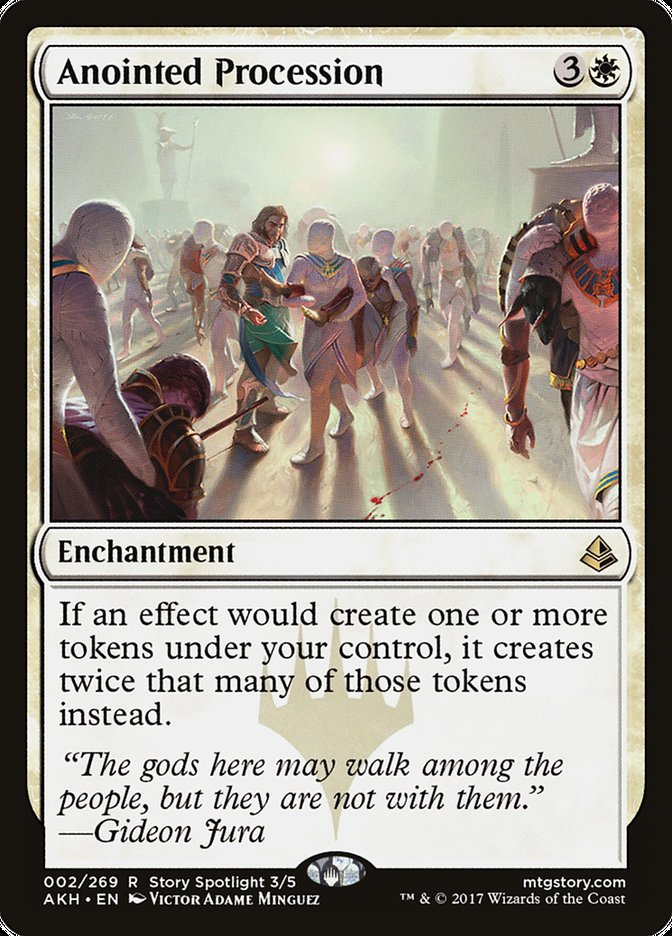 Anointed Procession (AKH-R) Moderate Play