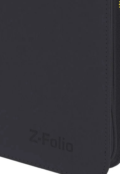 BCW: Z-Folio LX 12 Pocket Binder - Black