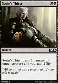 Sorin's Thirst (M20-C)