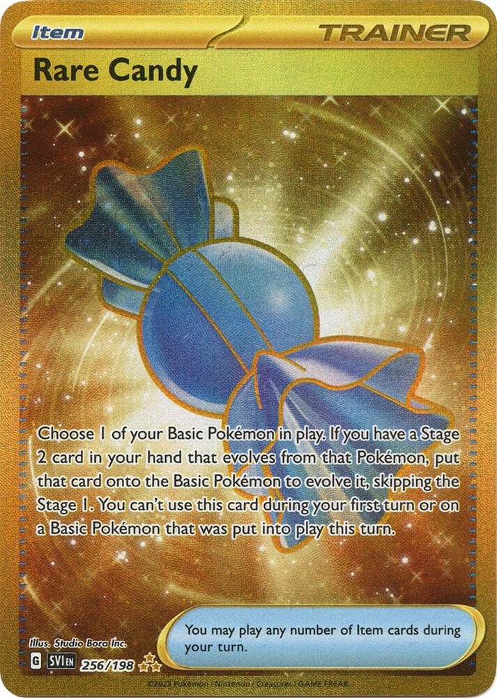Rare Candy - 256/198 (SV1) Hyper Rare - Heavy Play Holofoil