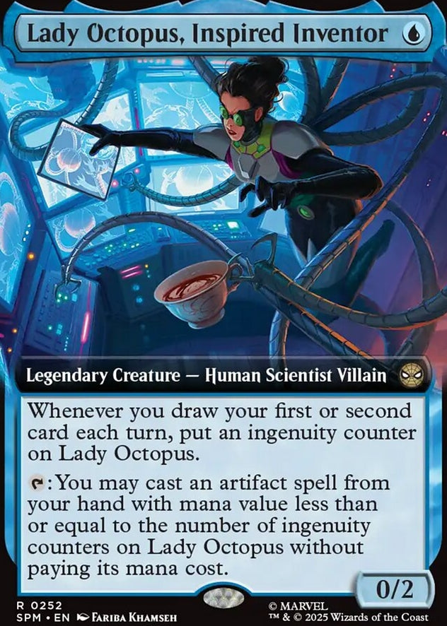 Lady Octopus, Inspired Inventor [ #0252 Extended Art ] (SPM-R)