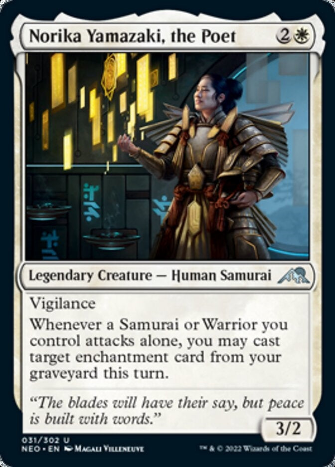 Norika Yamazaki, the Poet [ #031/302 ] (NEO-U)