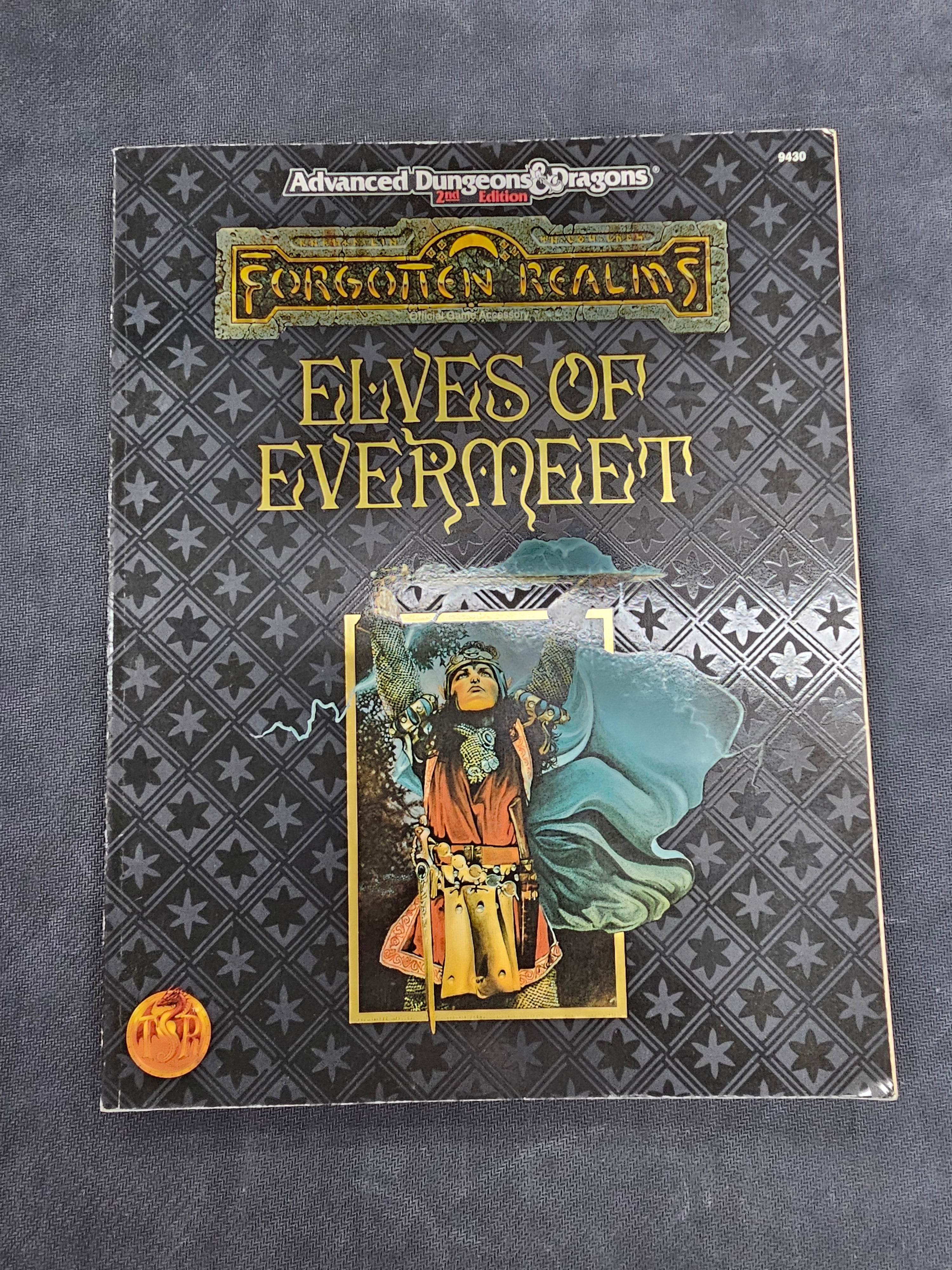 AD&D 2nd Ed: Elves of Evermeet (TSR 9430) (USED)