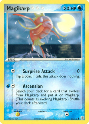 Magikarp - 67/112 (RG) Common - Near Mint