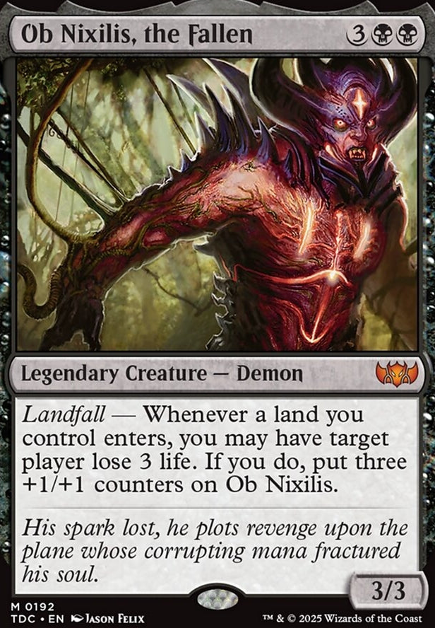 Ob Nixilis, the Fallen [ #0192 ] (TDC-M)