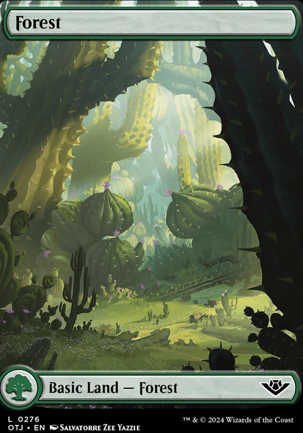 Forest [#0276 Full Art] (OTJ-C)