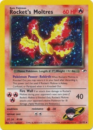 Rocket's Moltres (12/132) Unlimited