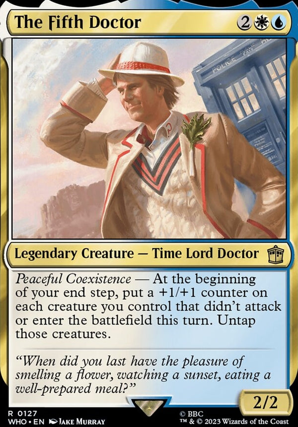 The Fifth Doctor [#0127 New Cards] (WHO-R)