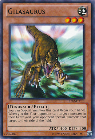 Gilasaurus (BP02-EN013) Common - Near Mint Unlimited