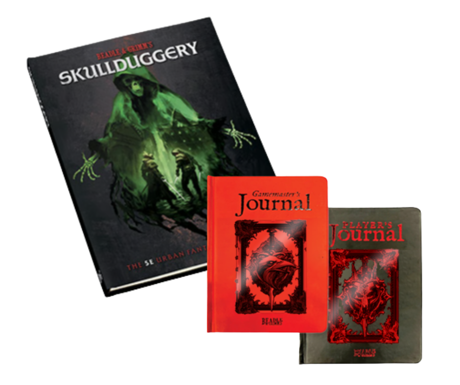 Beadle & Grimm's: Skullduggery - The 5E Urban Fantasy Companion Bundle (includes 2 journals)