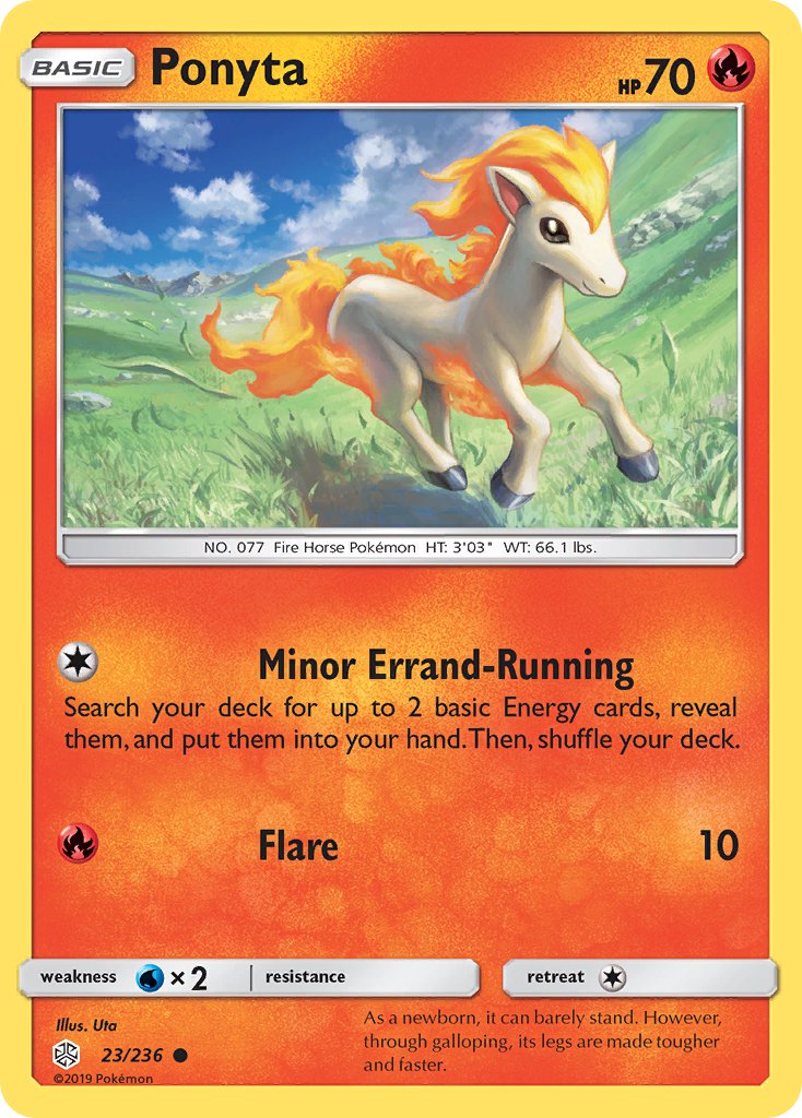 Ponyta - 023/236 (CEC) Common - Near Mint