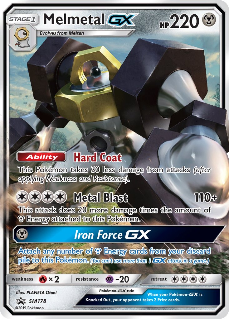 Melmetal GX - SM178 (SM:PR) Promo - Near Mint Holofoil