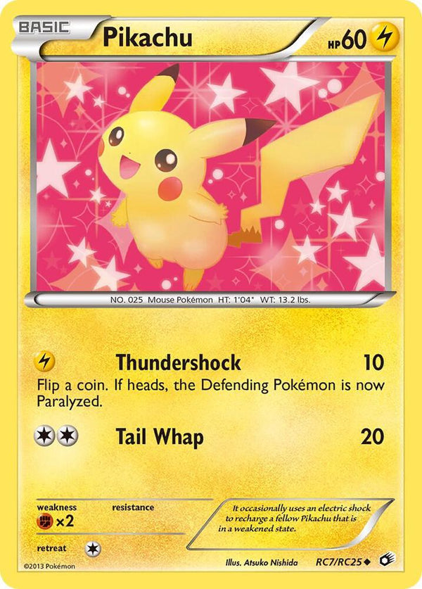 Pikachu - RC7/RC25 (LTR) Uncommon - Near Mint Holofoil