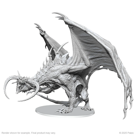 Pathfinder Battles: Deep Cuts - Diabolic Dragon Boxed Miniature (90847)