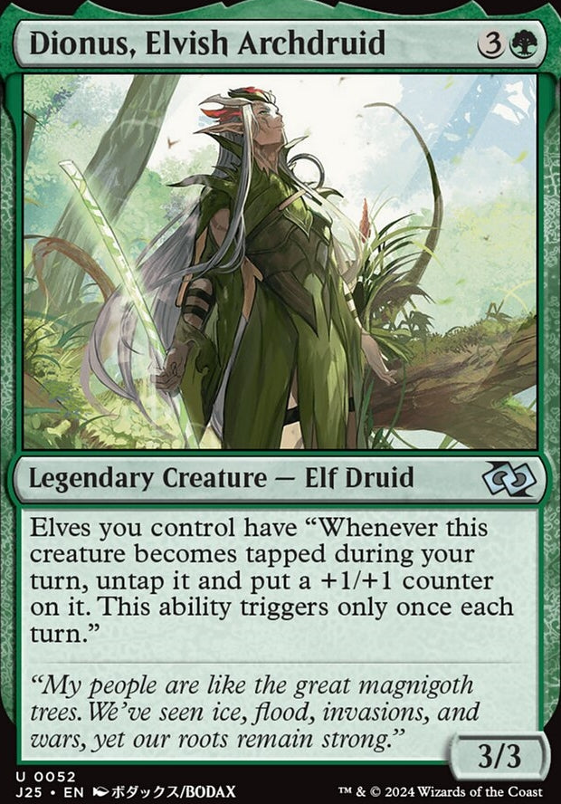 Dionus, Elvish Archdruid [