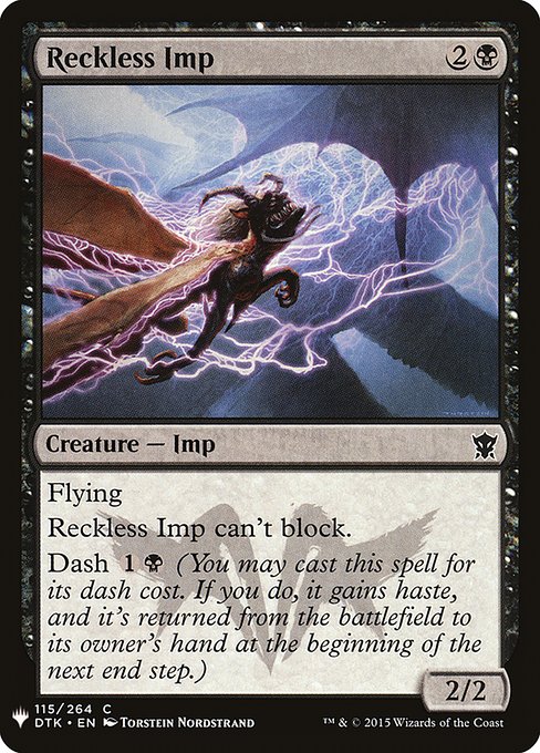 Reckless Imp [Mystery Booster #0749] (DTK-C)