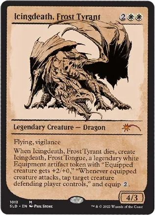 Icingdeath, Frost Tyrant [Showcase #1012] (SLD-R-FOIL)