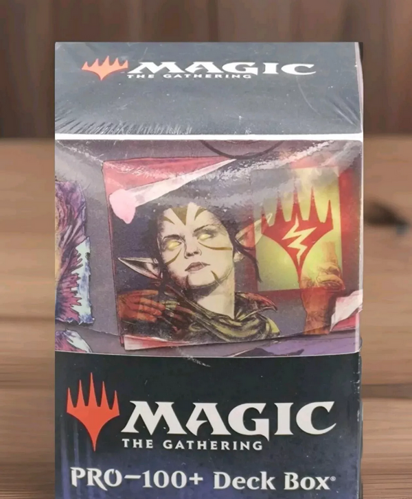 Ultra-PRO: PRO 100+ Deck Box & Sleeves - MTG: March of the Machine - Planeswalker Grafitti