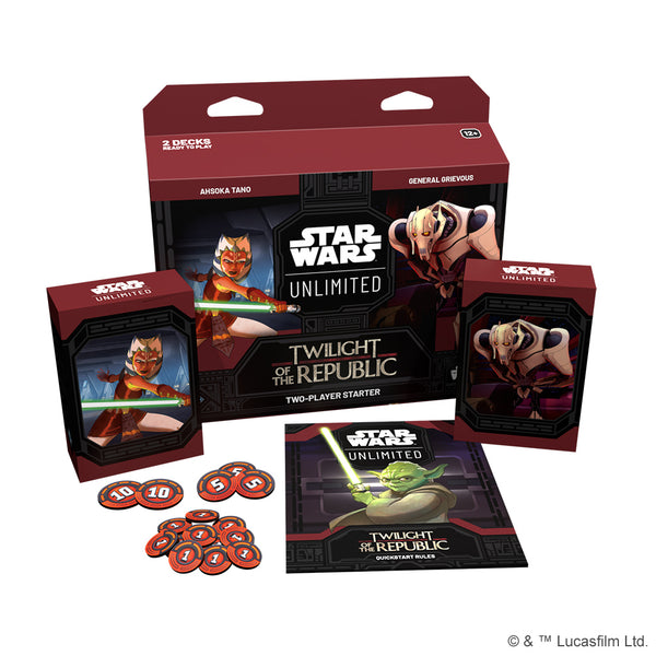 Star Wars TCG: Unlimited - Twilight of the Republic Two-Player Starter