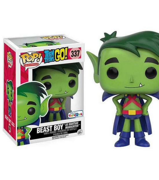 POP Figure: DC Teen Titans GO! #0337 - Beast Boy as Martian Manhunter