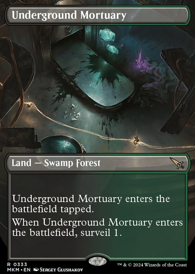 Underground Mortuary [#0333 Borderless] (MKM-R-FOIL)