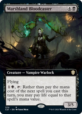Marshland Bloodcaster [Extended Art] (C21-R)