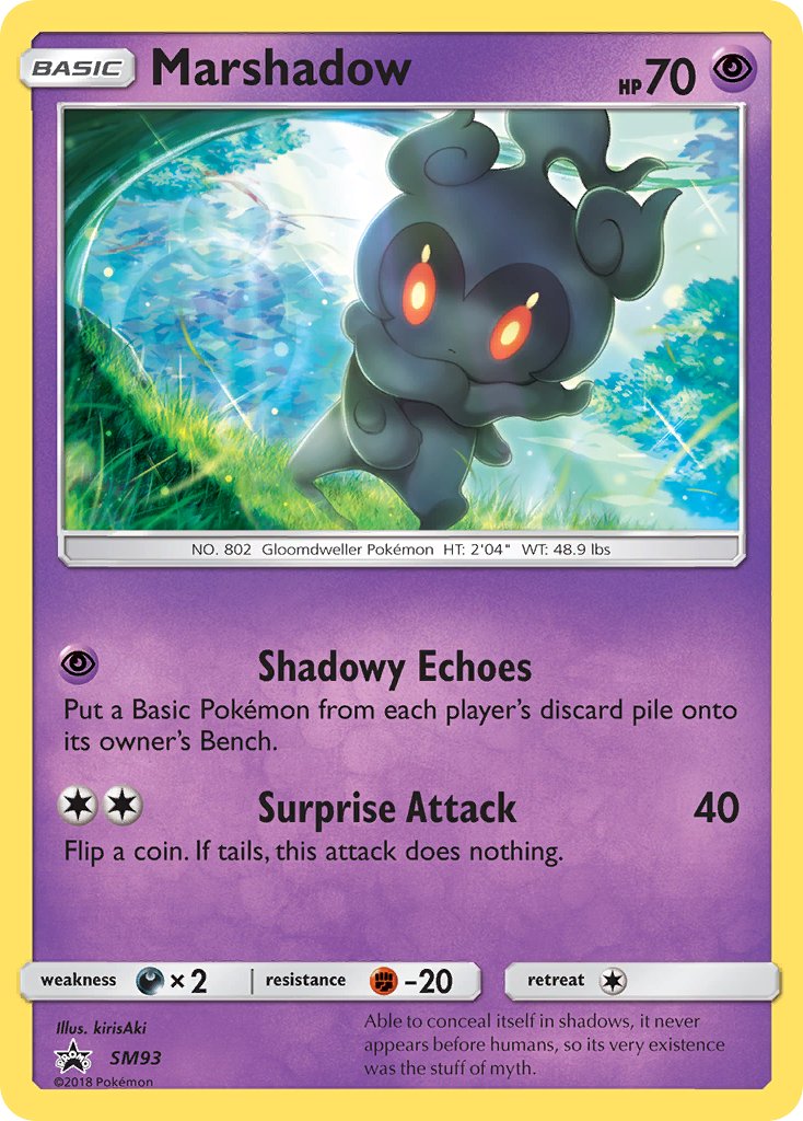 Marshadow - SM93 (SM:PR) Promo - Near Mint Holofoil