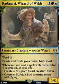 Radagast, Wizard of Wilds [#0473 Silverfoil Holiday] (LTC-R)