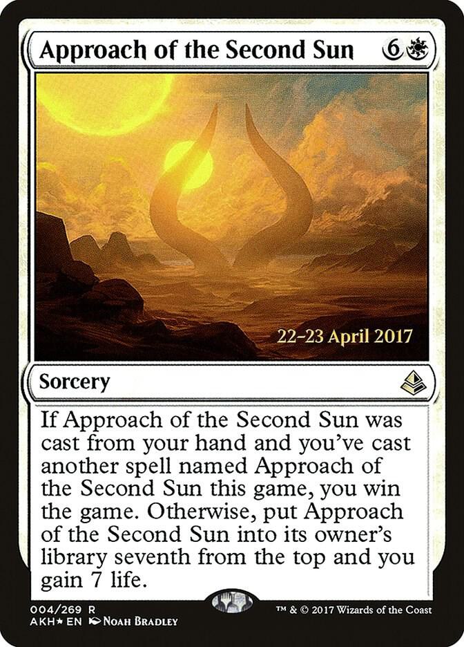 Approach of the Second Sun (AKH-R-PRE) Moderate Play