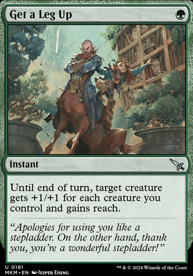 Get a Leg Up [#0161] (MKM-U-FOIL)