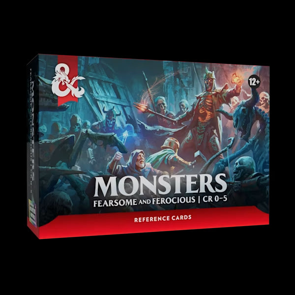 D&D 5E 2024: Reference Cards - Monsters: Fearsome and Ferocious