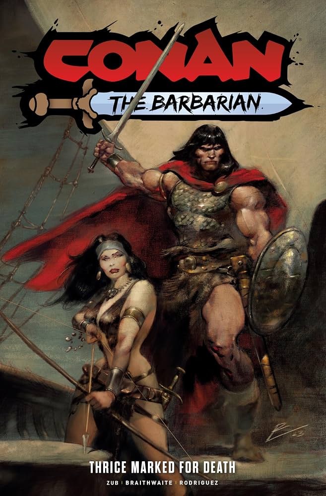 CONAN THE BARBARIAN THRICE MARKED FOR DEATH TP (USED)