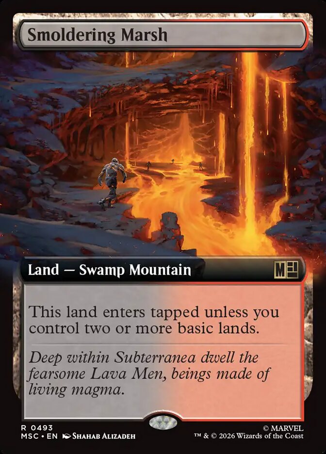 Smoldering Marsh [ #0493 Extended Art ] (MSC-R)