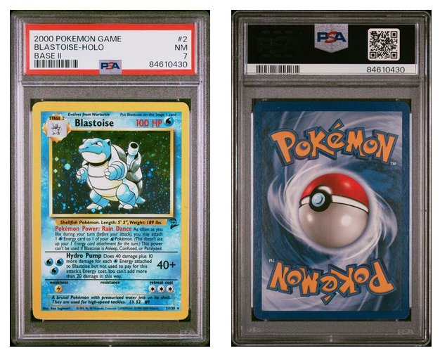 Blastoise (2/130) (Graded - PSA 7)