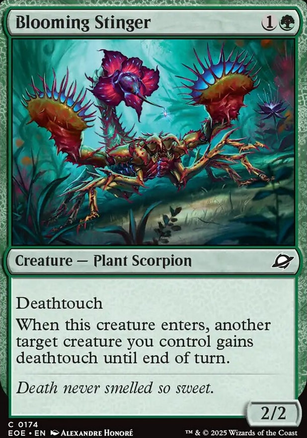 Blooming Stinger [ #0174 ] (EOE-C)