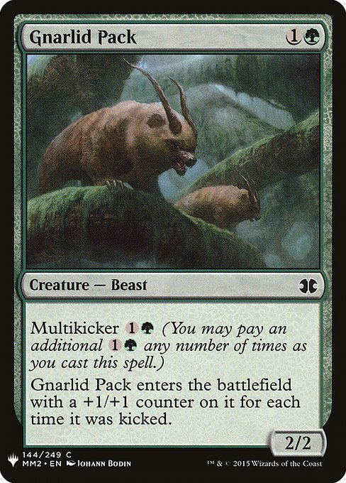 Gnarlid Pack [Mystery Booster #1223] (MM2-C)