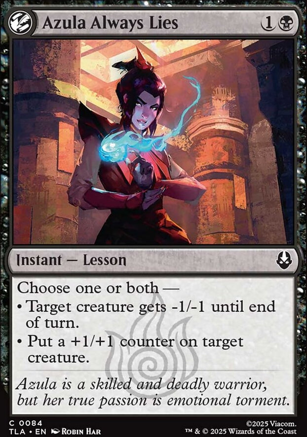 Azula Always Lies [ #0084 ] (TLA-C)