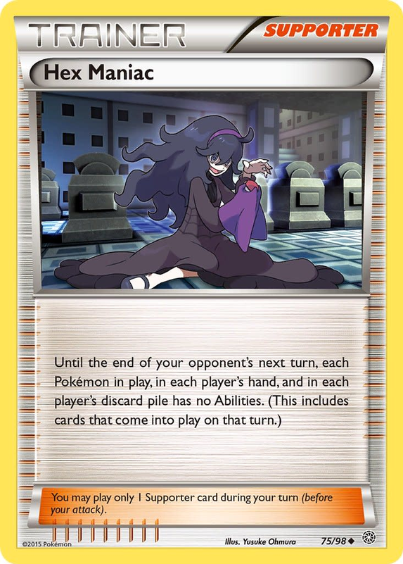 Hex Maniac - 075/098 (AOR) Uncommon - Moderate Play